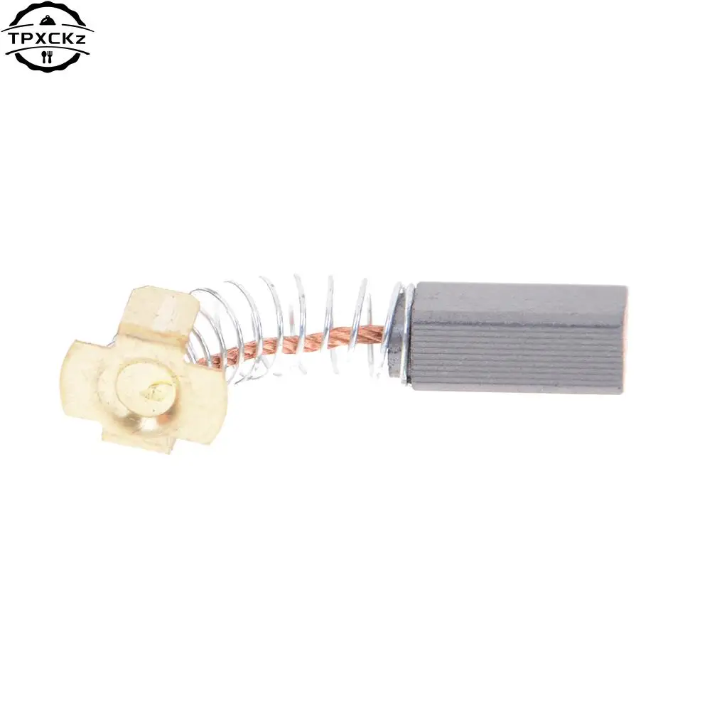 2Pcs 15 x 10 x 6mm Mini Drill Electric Grinder Replacement Carbon Brushes Spare Parts For Electric Motors Rotary Tool