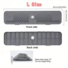 Kitchen Faucet Silicone Splash Mat, Sink Drainage Mat, Sink Collection Mat, Drainage Drying Mat, Bathroom Countertop Protector 5