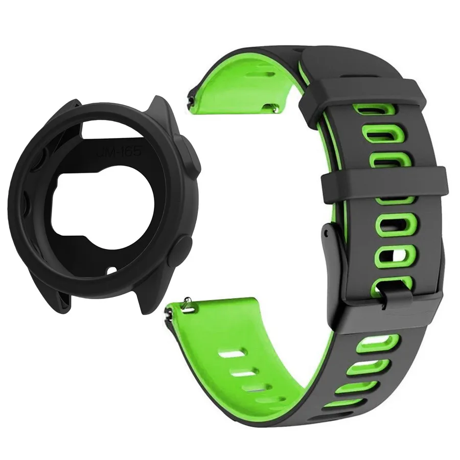 Silicone Sports Watch Band and Protective Cover Shell