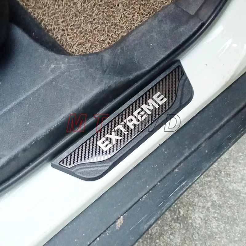 Auto Instaplijsten Protector voor Dacia Duster III 2024 Instaplijsten Beschermers Strips, Scuff Pedaal Guard Cover Drempel Trim Auto Styling Accessoires, 4pcs