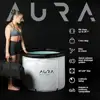 Cold Plunge Ice Bath Tub Muscle Recovery Therapy Portable Large Size Foldable Design Sturdy 6-Leg Structure US Based Brand 5