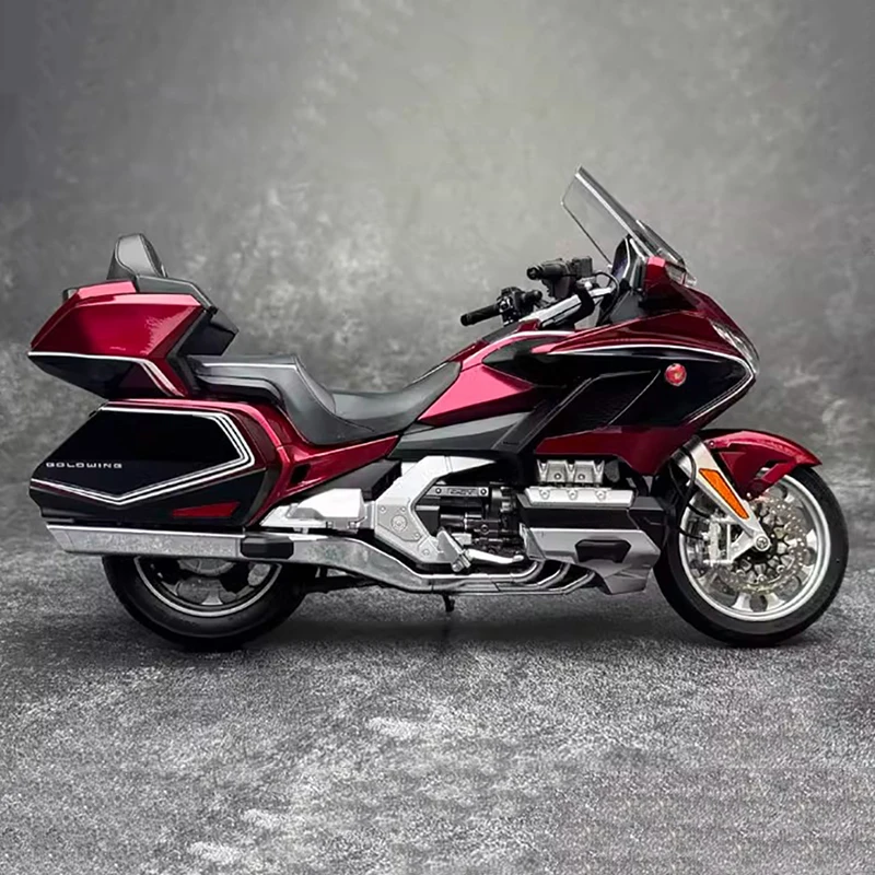 LCD 1/12 Golden Wing GL1800 Simulation Alloy Motorcycle Model Collection Model Ornament 4