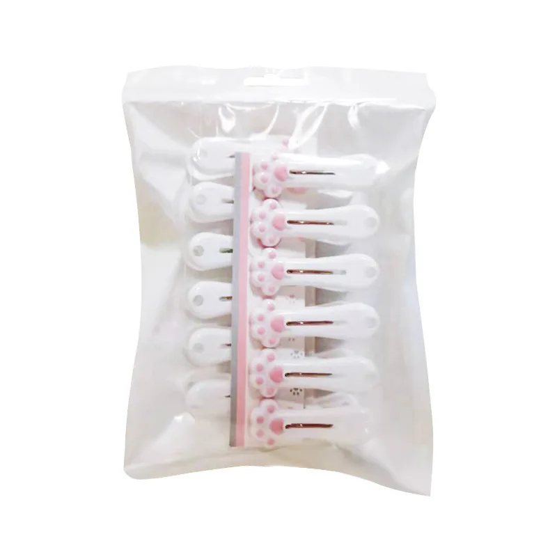 Description Picture 6 of item12pcs Creative Cat Claw Clothespin Windproof Clothes Pegs Cute Underwear Socks Clips Multifunctional Laundry Hanging Clips