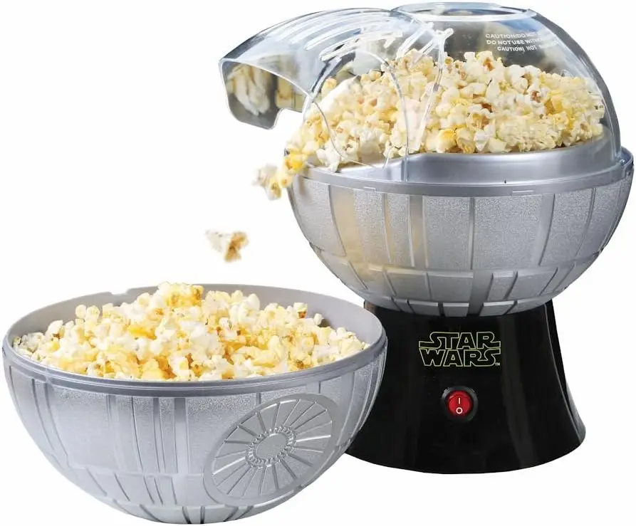 

Brands Death Star Popcorn Maker - Hot Air Style with Removable Bowl Cotton candy machine