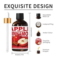 Huile essentielle de pomme et de cannelle, 100ml, huiles essentielles de qualité supérieure, pour offrir en cadeau à des amis, aromathérapie 2