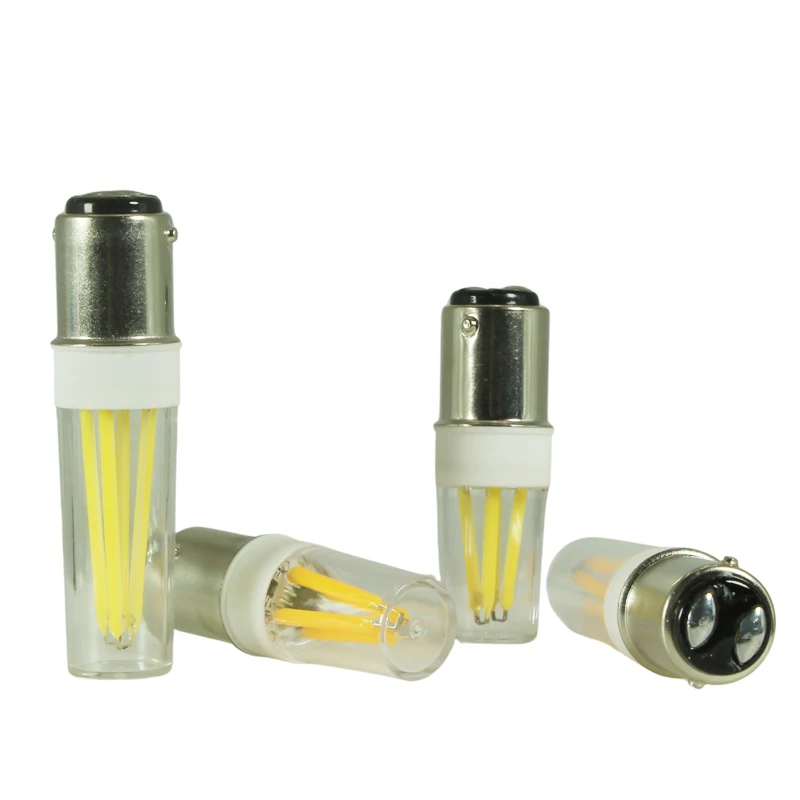 Ampolleta LED 필라멘트 라이트 B15 BA15D 220V 110v 디밍 가능 2W 3W 스포트라이트 냉장고용 재봉 실내 홈 램프 캔들 전구