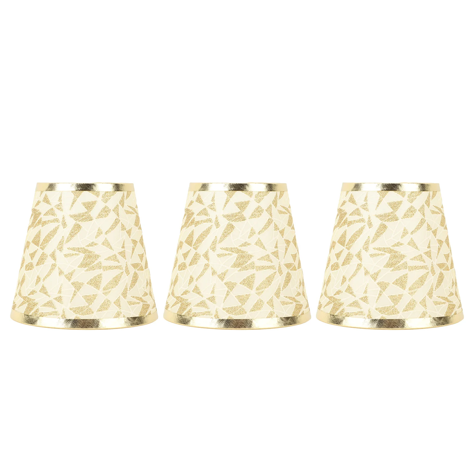 6 Paralumi Clip Per Lampadine E14 – Piccoli Paralumi In Tessuto Di Lino, Diametro 14 Cm, Altezza 13 Cm