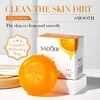 SADOER Aloe Facial Soap Collagen Face Wash Foam Facial Cleanser Moisturizing Hydrating Oil Control Body Bathing Handmade Soap 5