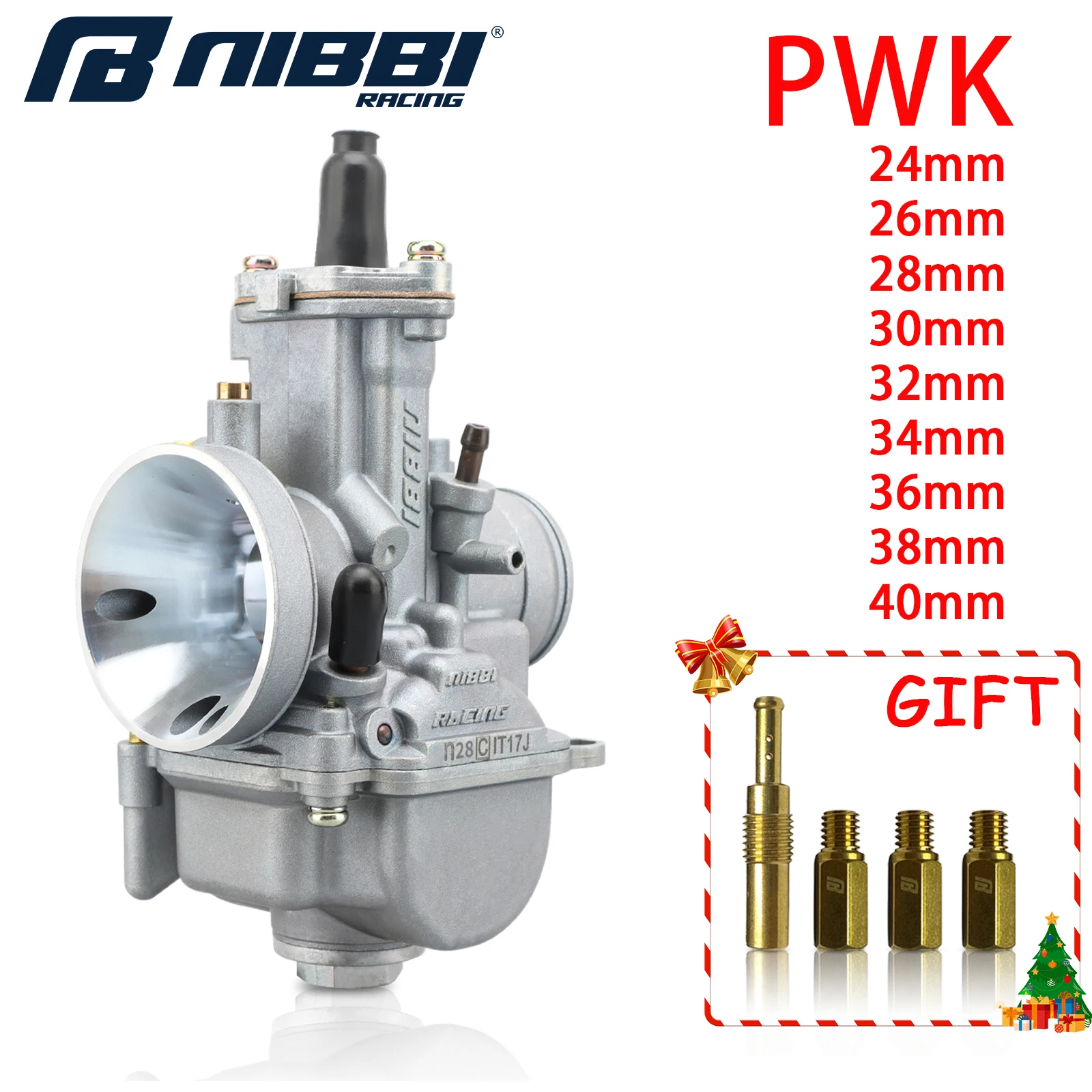 Nibbi Universal Pwk 24 26 28 30 32 34 36 38 40 2t 4t Motorcycle