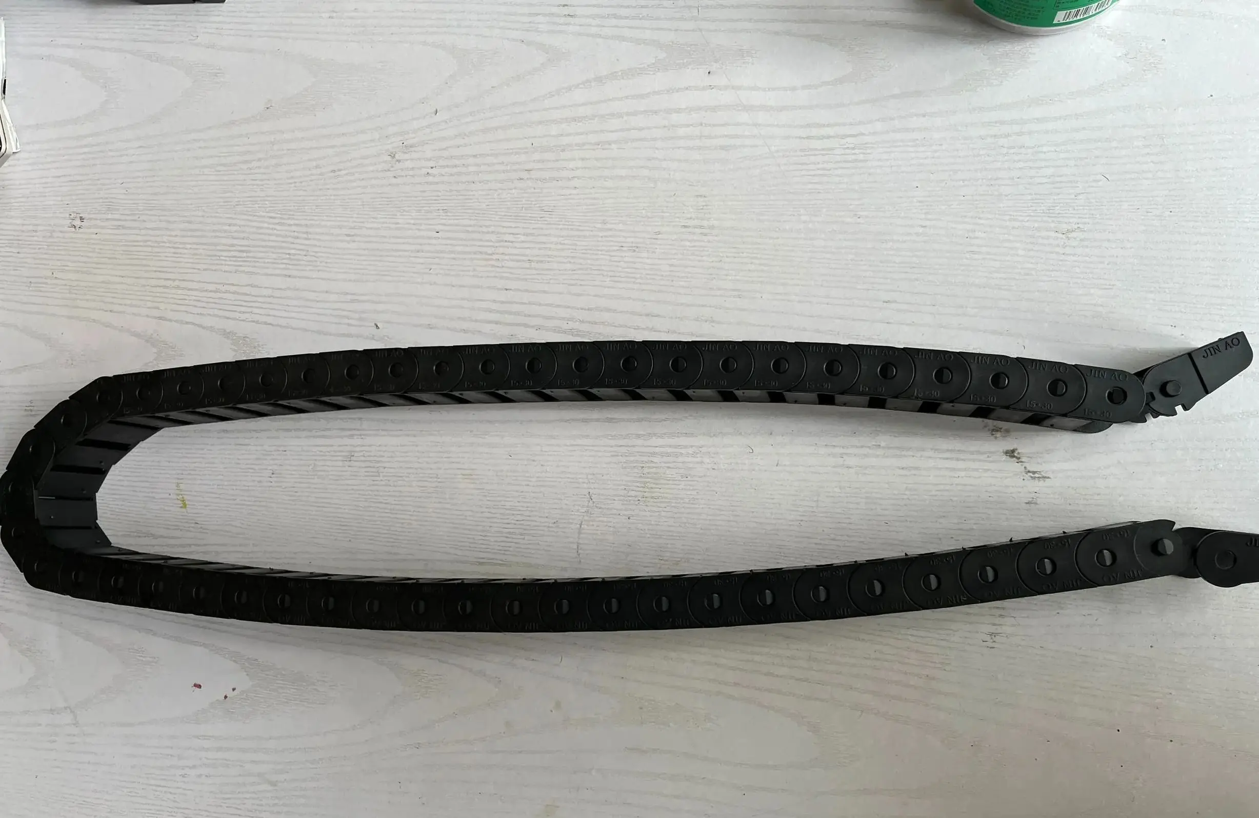1m Transmission Chains Semi-enclosed 15*30 15*40 Plastic Towline Nylon Cable Drag Chain Wire Carrier For Cnc Route