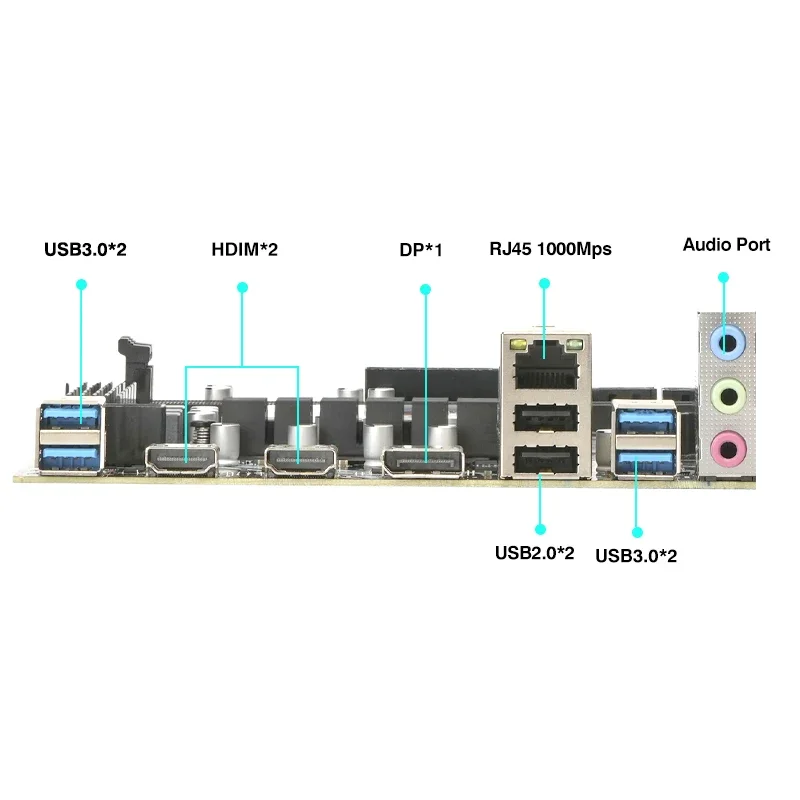 ERYING Xeon CPU 마더보드 세트 프로세서 W 11955M 통합 CPU 2.6GHz 8C16T 24MB DDR4 RAM LGA 1151 게임용 PC Completo