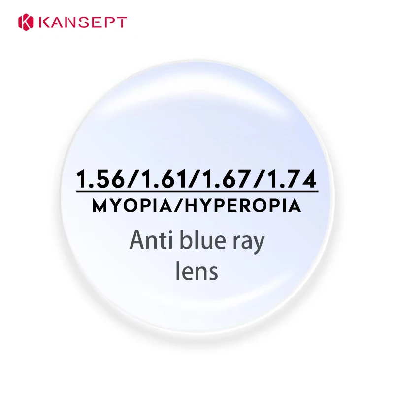 Lunettes Anti-Lumière Bleue CR-39 Anti-Rayures Protection Écran