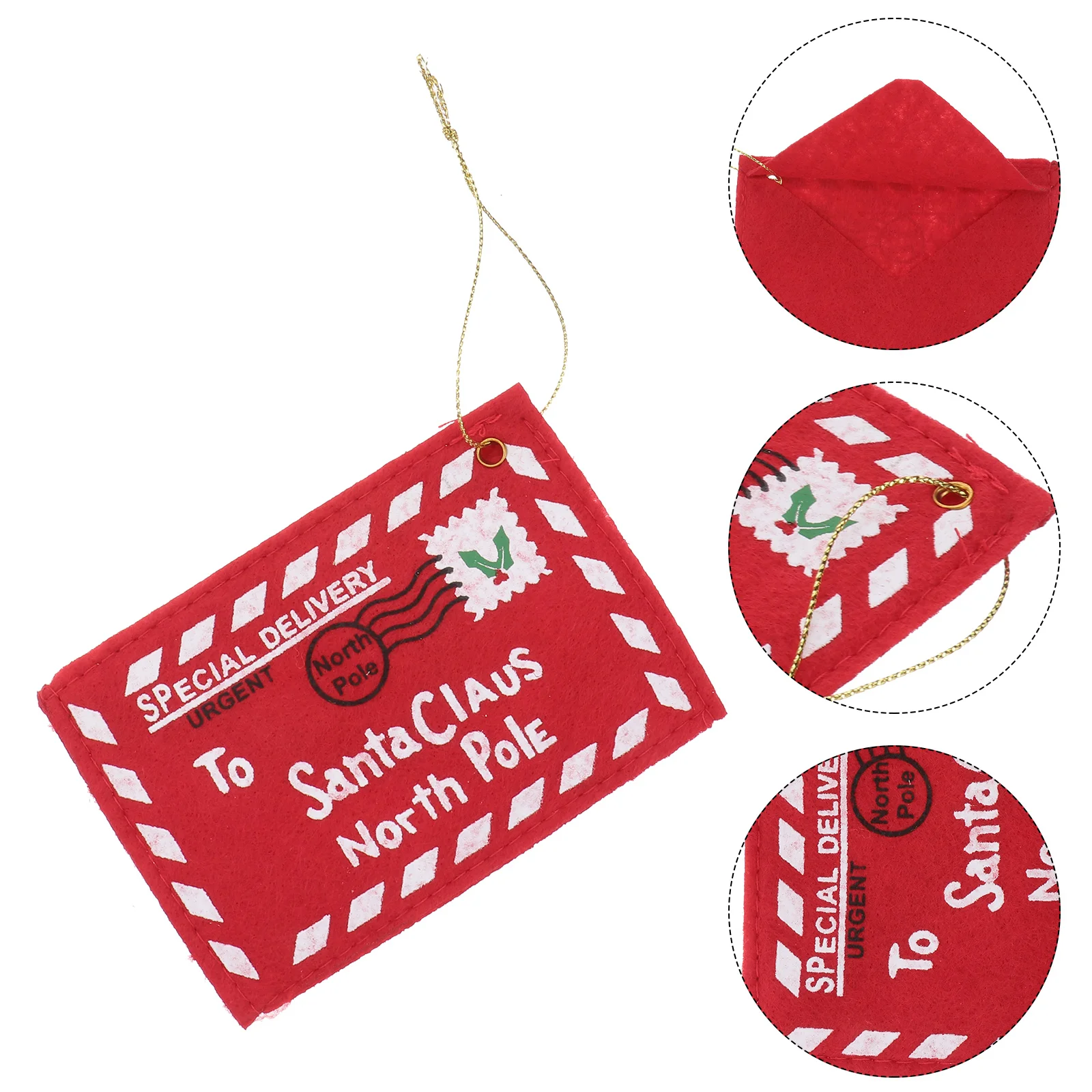 

Christmas Felt Envelope Christmas Letter Envelope Santa Claus Xmas Candy Bag Letter Money Card Gift Holders Christmas Tree