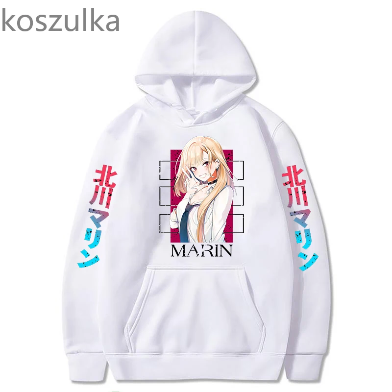 My Dress-Up Darling Anime Hoodie Harajuku Unisex Printed Long-sleeved Hoodies For Men/Women Marin kitagawa Sweatshirt Clothes trendy hoodies for women Hoodies & Sweatshirts