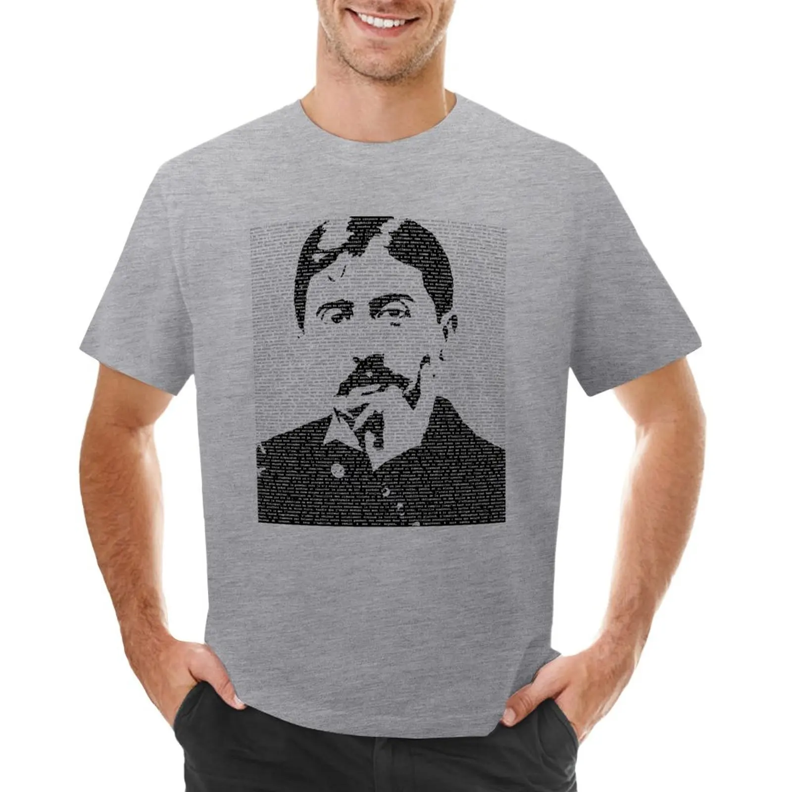 In Search of Lost Time T-shirt sports fans plain quick drying t shirt men