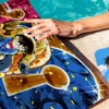 Detective Conan Cartoon Microfiber Beach Towel Absorbent Quick dry Soft Yoga Swimming Resort Mountain Climbing Towel 3