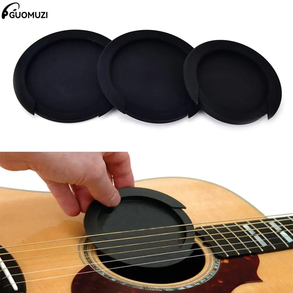 3SizesSiliconeAcousticClassicGuitarFeedbackBusterSoundHole