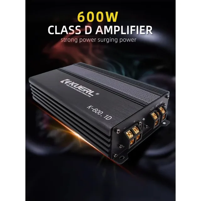 Amplificatore Auto 4 Canali - In Lega Di Alluminio, Alta Dissipazione Calore | Per Altoparlanti E Subwoofer - Foto 7