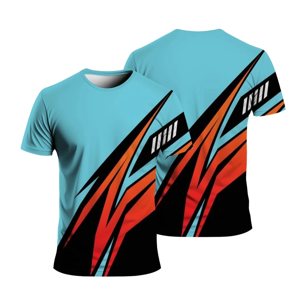 Comfortable Colorful Short Sleeve T-Shirt 6