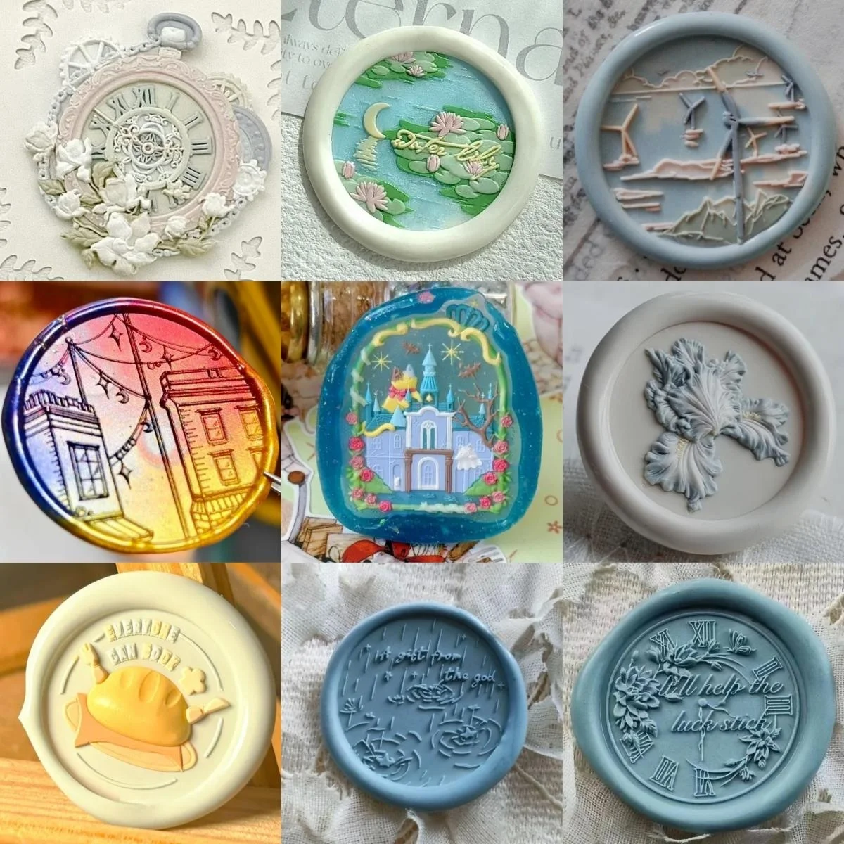 loween Themed Copper Head Sealing Wax Stamp Emed Design Invitation Card Envelope Ser Stamp for Busin Use