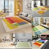 Modern Simple Rainbow Living Room Carpet Home Tea Table Bedroom Absorbent Non-slip Large Area Light Luxury Rug Floor Mat Decor 1