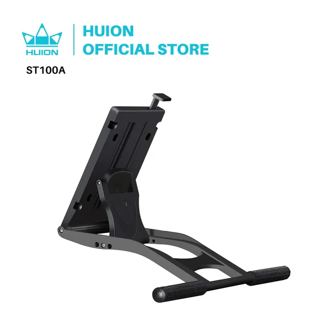 HUION ST100A Adjustable Drawing Tablet Stand Monitor Stand for Pen Displays, Adjustable VESA Mount Desk Stand, Suitable for Kamv 1