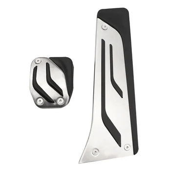 AT Copertura del pedale dell'acceleratore del freno per BMW M2 M3 M4 M5 M6 I3 I8 2016 2017 2018 2019 Accessori pedali auto