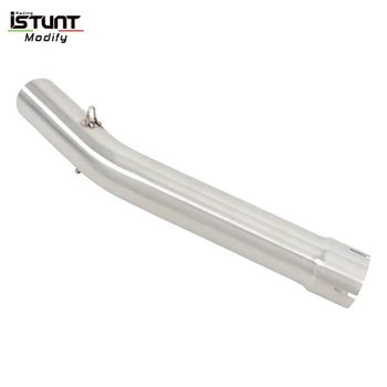 Motorcycle Exhaust Escape For YAMAHA YZF R6 YZF-R6 1998-2005 System Modified Muffler 51mm Stainless steel Middle Link Pipe