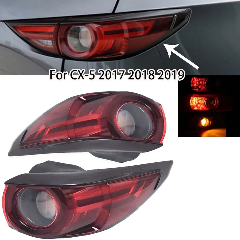 

Left Right Car Light For MAZDA CX5 For CX-5 2017 2018 2019 Auto Tail Outer Brake Reverse Turn Signal Lamp Taillight Accessories