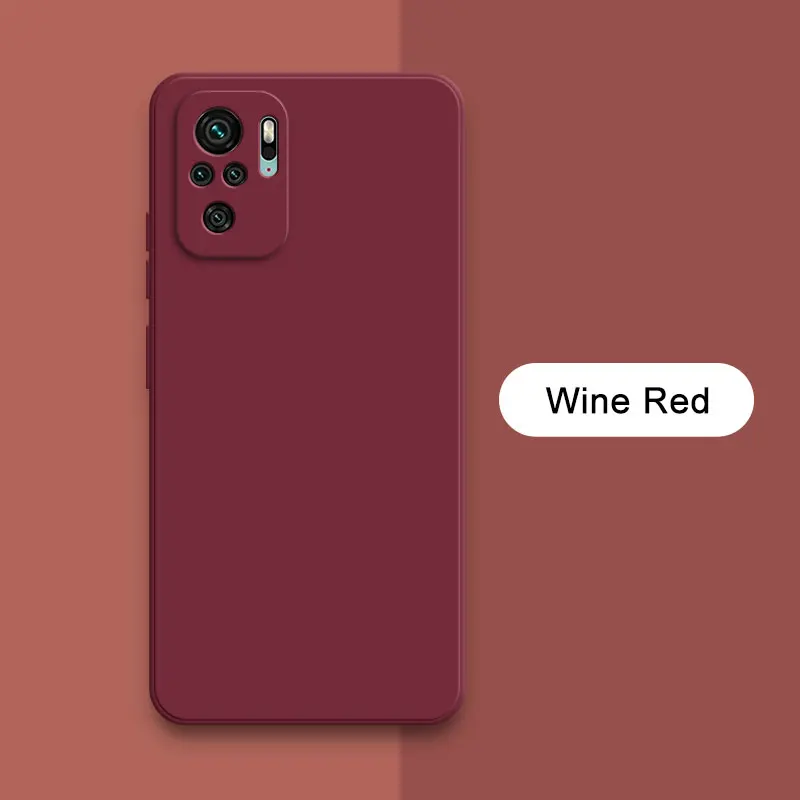 Stylish Square Liquid Soft Shockproof Phone Case