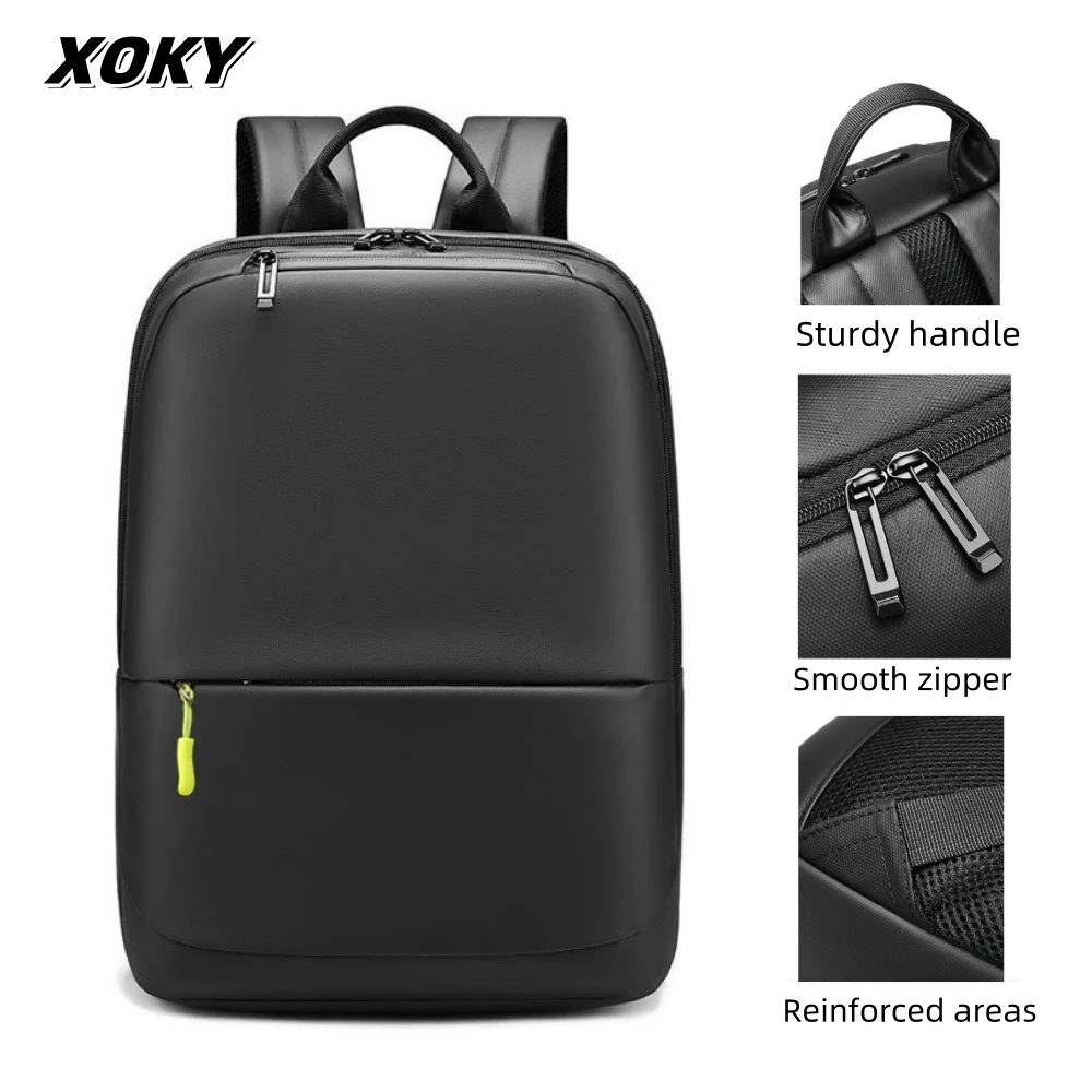 XOKYBusinessBackpackTravelWaterproofBackpackMenSchoolBagLarge