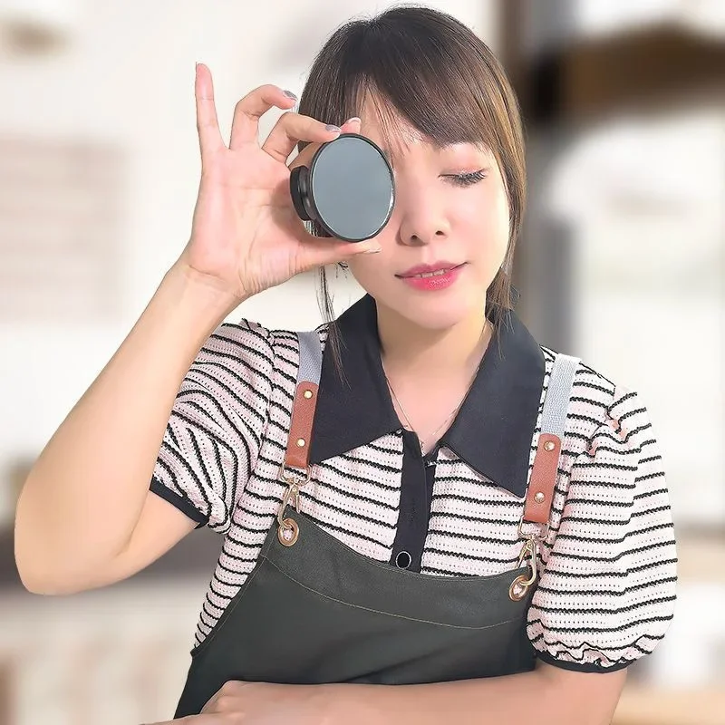 360 Swivel Coffee Mirror. Espresso Lens With Magnetic, Coffee Reflective Flow Rate Observation Mirror, café accessoires