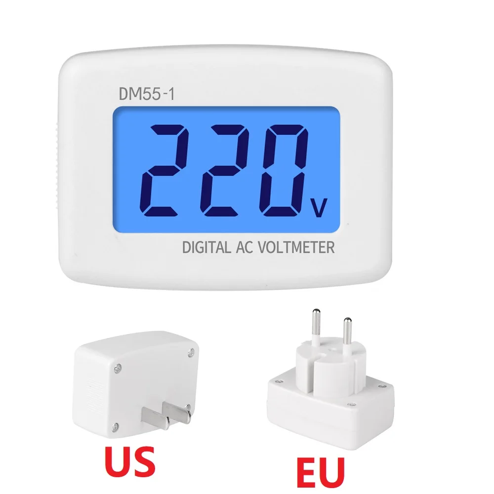 Digitale lcd-multimeter, voltmeter, voltmeter, ampèremeter Digitale lcd-multimeter, voltmeter, voltmeter, ampèremeter