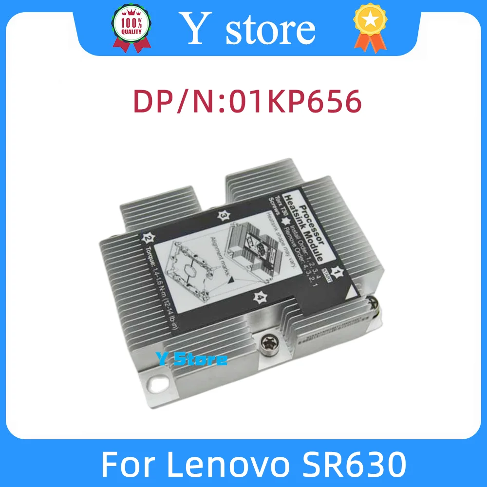 Loja Original Cpu Dissipador de Calor Ventilador para Lenovo Sr630 01kp656 Navio Rápido y