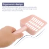1 Set Cat Litter Scoop Kit With Holder Wide Mouth Design For Easy Pet Waste Cleanup Lightweight Durable Abs Material Suitable 6