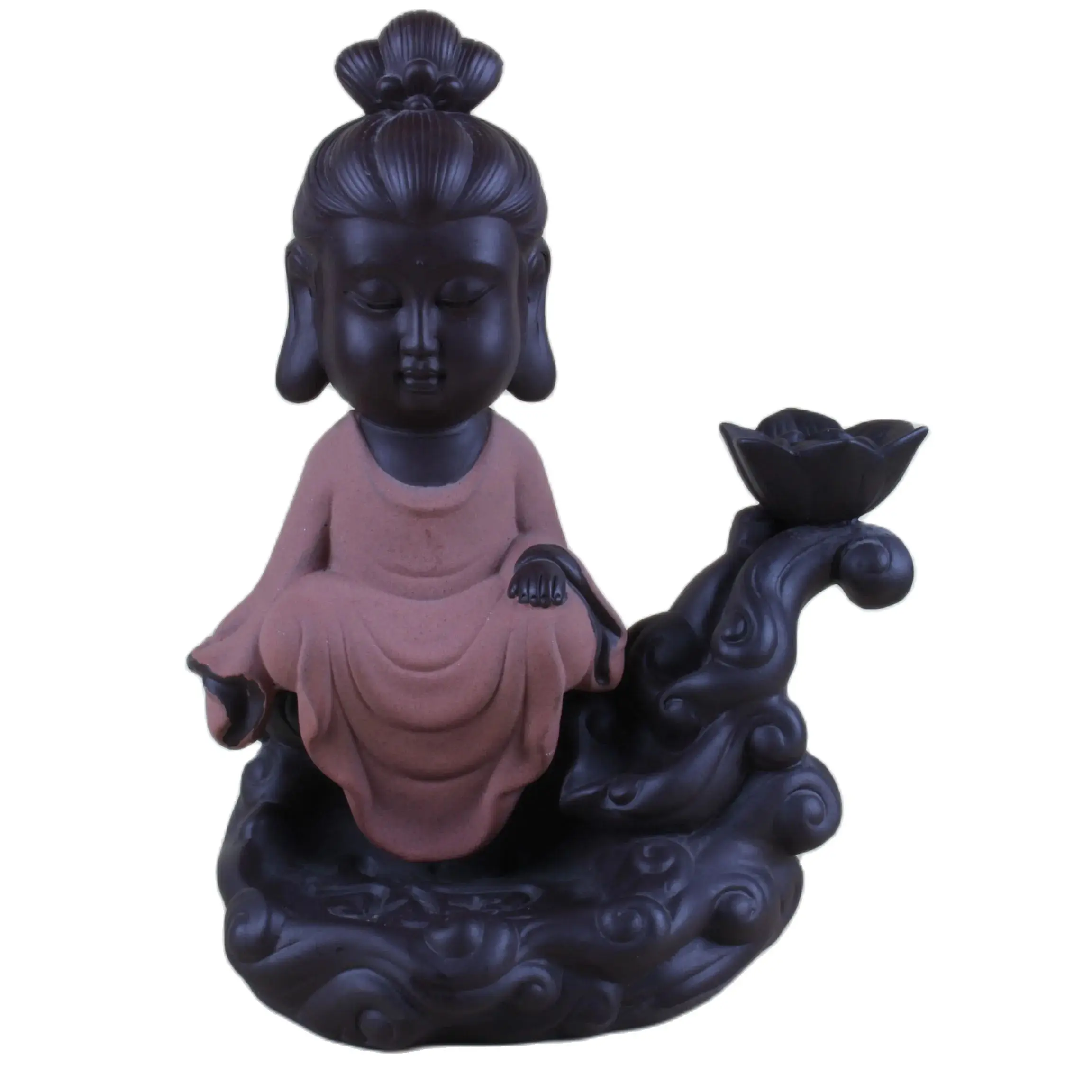 

Китай, Zisha, ручная работа, для производства статуй Будды дзен, украшения для дома, выставки
