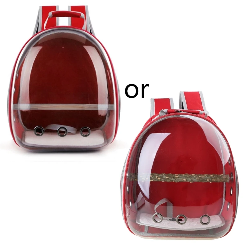 

Рюкзак-переноска для птиц, дорожная клетка для домашних животных с дышащим портативным стоячим окунем