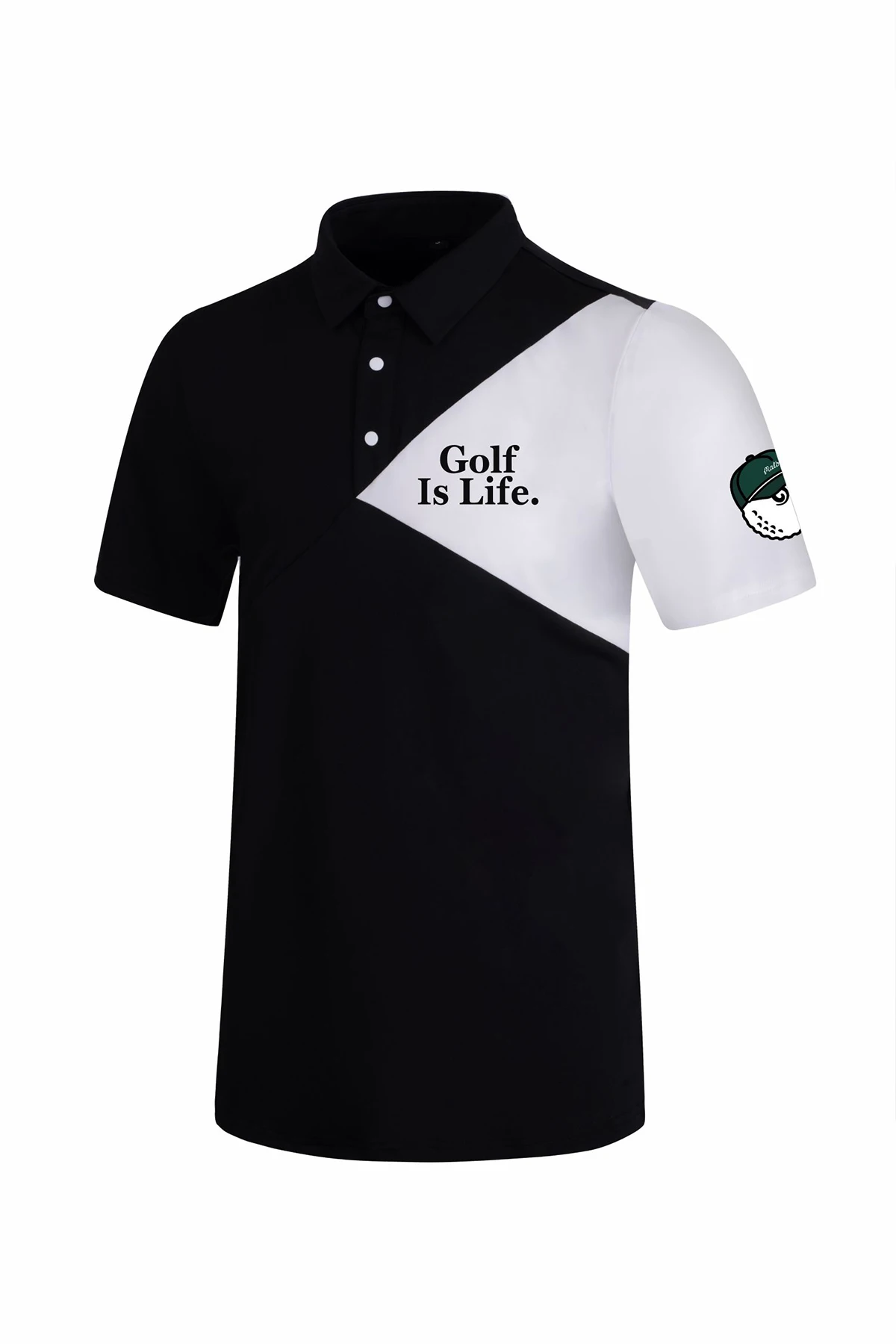 Men's Golf Shirts 2023 Summer Short Sleeves Stretch Polo Shirts Outdoor