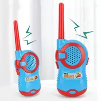 2 Pack Mini Long Range Kids Walkie Talkies Handheld Cartoon Children Toys Activities Easy To Use Two-Way Radios Boys 1
