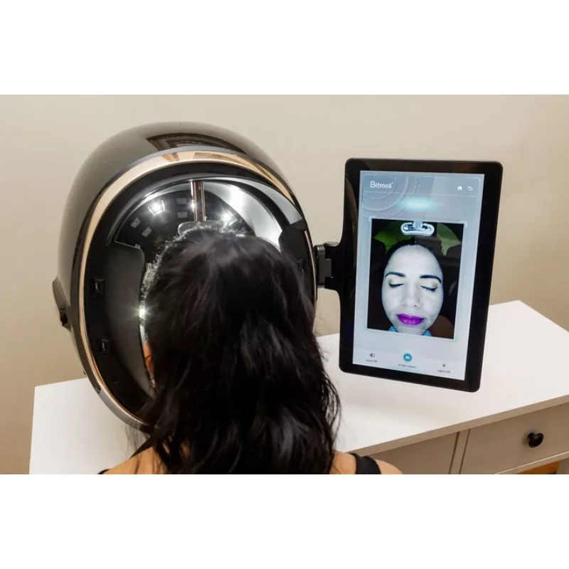 Smart 3D Skin Analyzer UV Skin Test High-Quality 3-in-1 Diagnosis Analysis Mirror for Facial Beauty Care Health Assessment