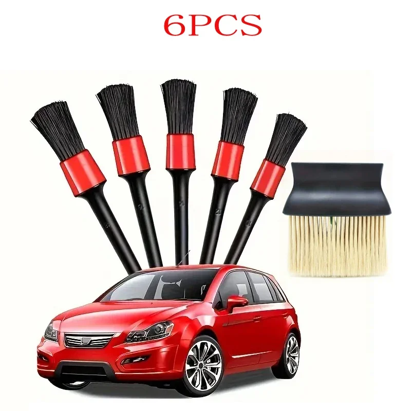 Car Detailing Brush Set for Interior Cleaning