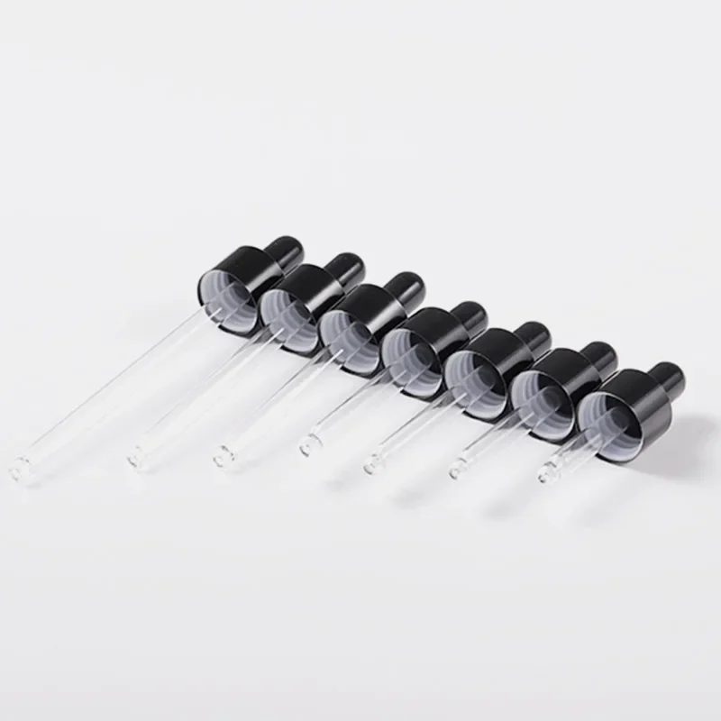 1Pcs Dropper Bottles 5ml-100ml Reagent Eye Drop Amber Glass Aromatherapy Liquid Pipette Bottle Refillable Bottles Travel dropper bottle