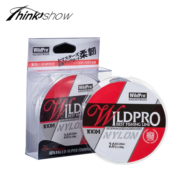 Japan Monofilament 100M Nylon Fishing Line Super Strong Japanese Material  for Saltwater Bass Carp Fish Fishing Line Tackle - AliExpress