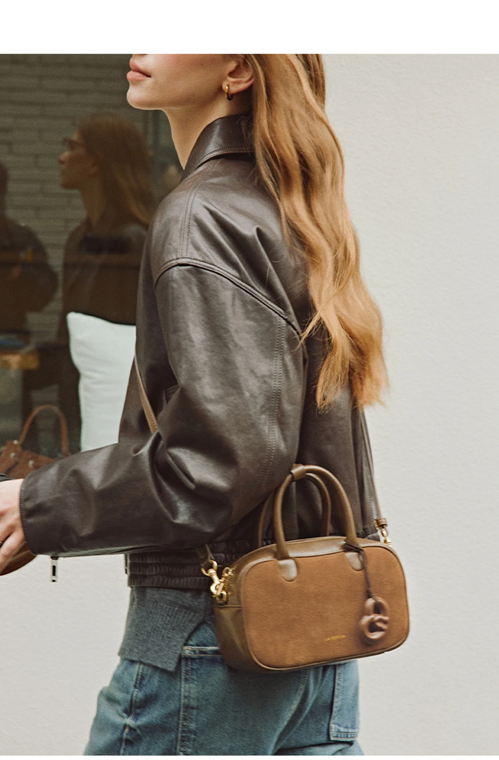 Side stitching detail