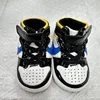 Spring and Autumn Baby Shoes Classic Trendy PU High Top Sports Shoes Basketball Shoes Soft Sole Lightweight Walking Shoes 4