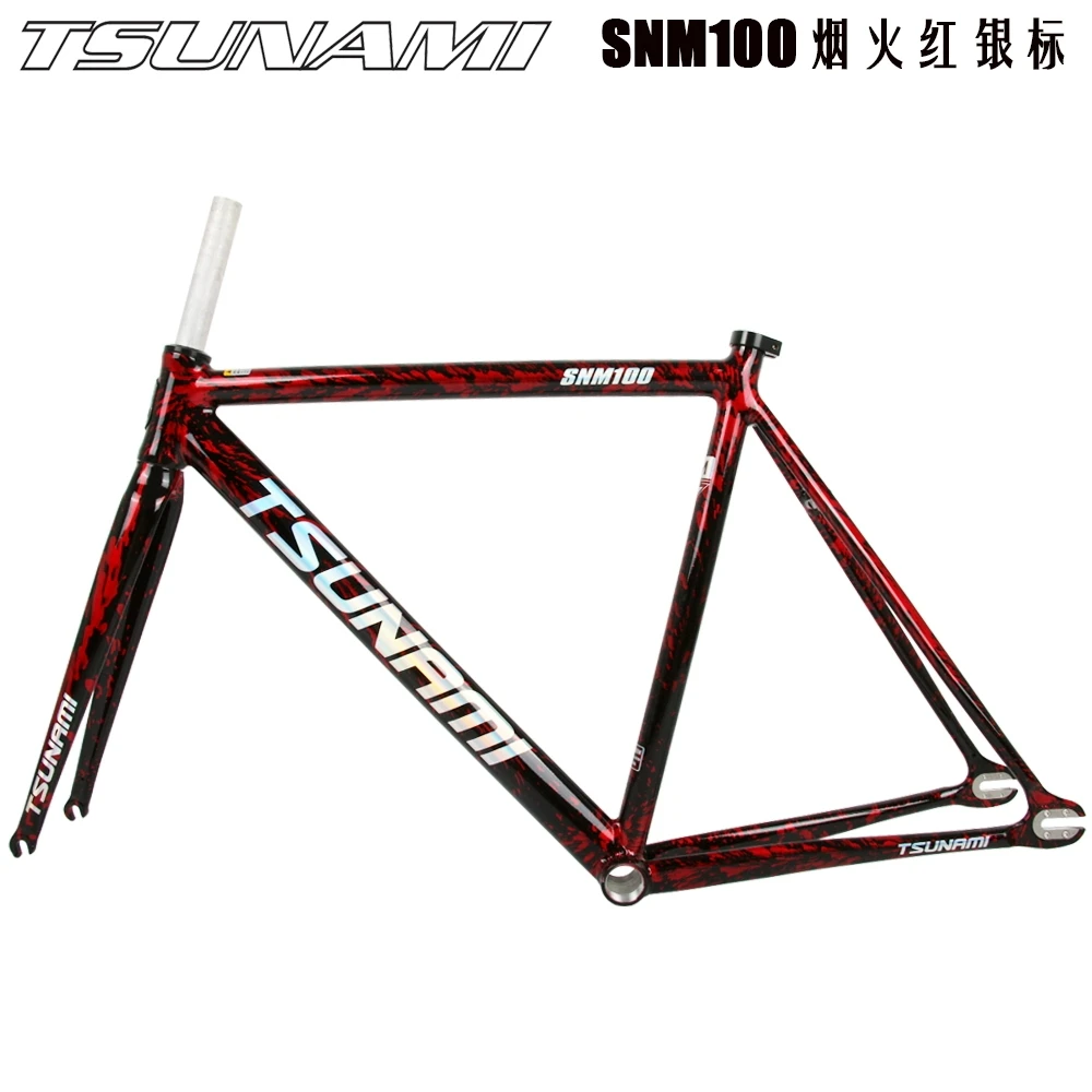 Tsunami SNM100 Quadro de Bicicleta Speed Única Alumínio 700c