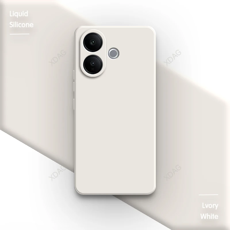 Premium Silicone Phone Case with Camera Protection – Fashionable High-Quality Back Cover