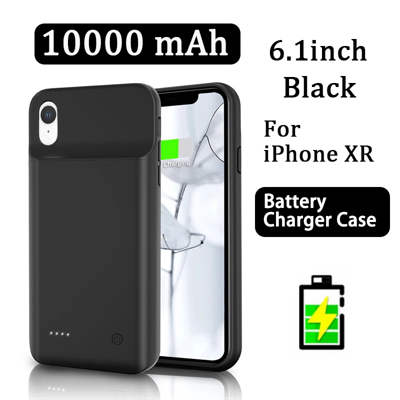 Estereotipo Rebotar métrico Funda de cargador de batería de 10000mAh para iPhone X XS Max, carcasa de  teléfono móvil portátil, Banco de energía de respaldo, cargador rápido _ -  AliExpress Mobile