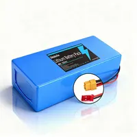 Batterie au lithium 48V 10000mAh 18650 adaptée aux trottinettes électriques et aux VTT équipés d'un pack de batteries BMS 13S5P 3