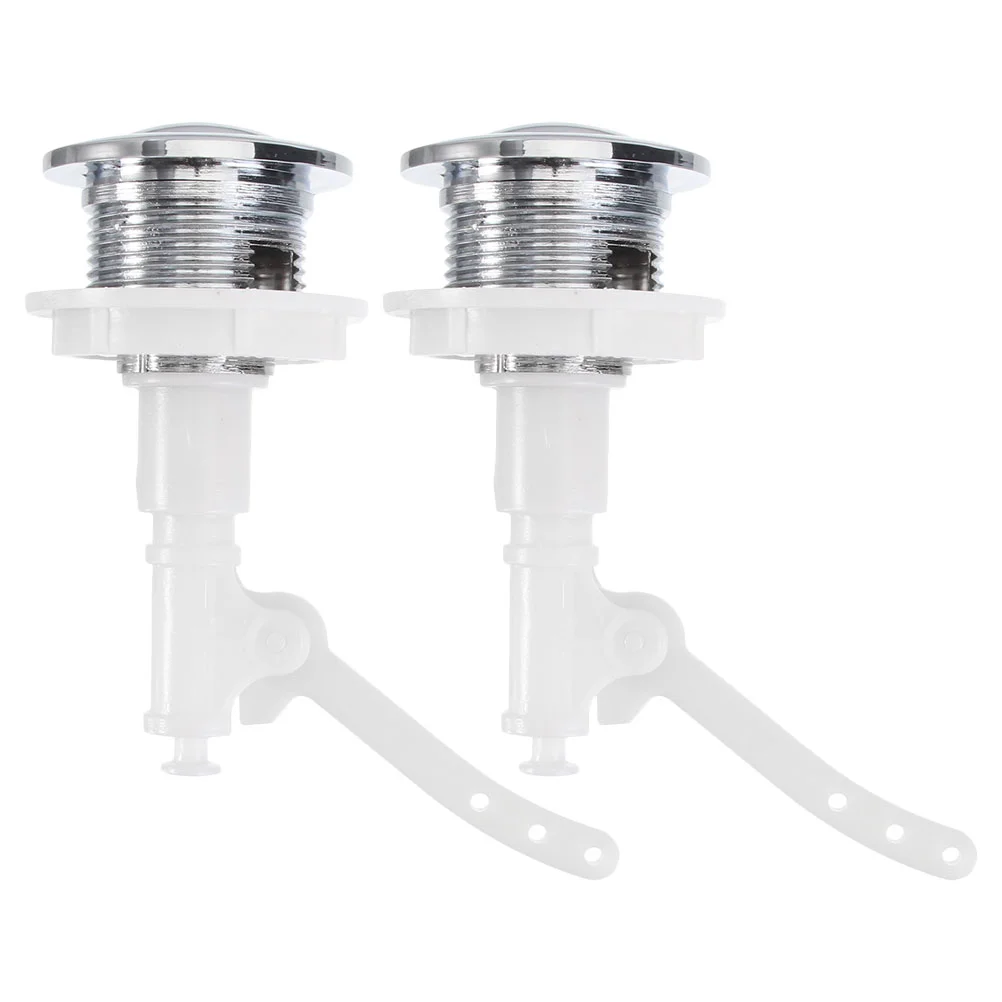 Toilet flush button Toilet Water Tank Push Buttons Sturdy Push Button Rod Closestool Tank